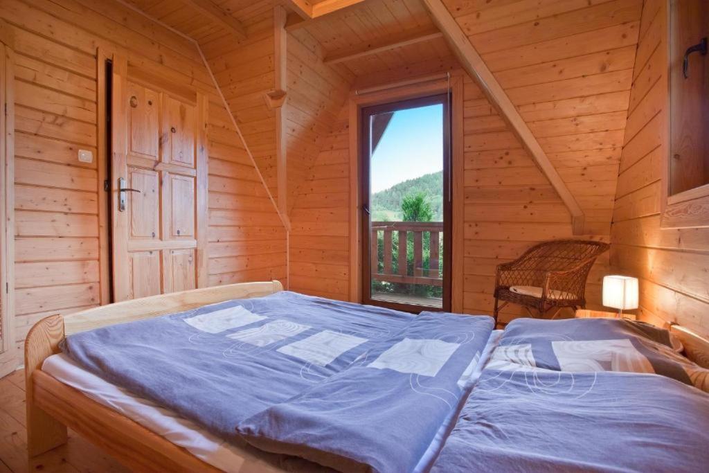 Domek W Krynicy Z Sauna Криница-Здруй Екстериор снимка